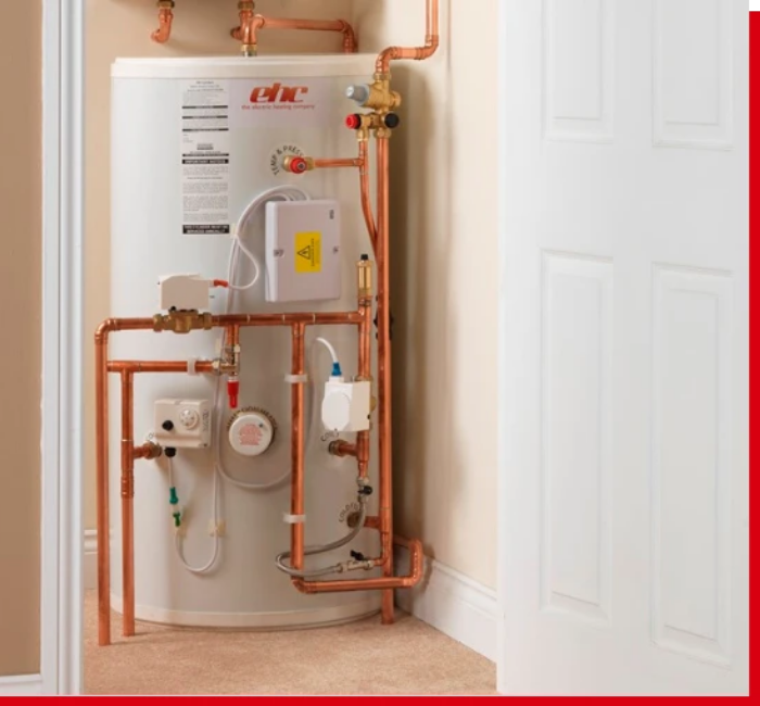 Plumber installing outside tap